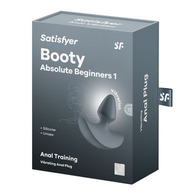 Анальна вібропробка Satisfyer Booty Absolute Beginners 1, для початківців SX2695 фото Купити Анальна вібропробка Satisfyer Booty Absolute Beginners 1, для початківців  Satisfyer (Німеччина) 1 431 грн