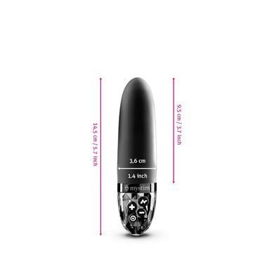 Вибратор с электростимуляцией Mystim Sleak Freak Black Edition SO8145 фото Купить   Mystim (Німеччина) 4 989 грн