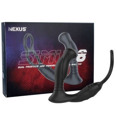 Стимулятор простати Nexus SIMUL8 Prostate Stimulator з ерекційним кільцем SO3067 фото Купити Стимулятор простати Nexus SIMUL8 Prostate Stimulator з ерекційним кільцем  Nexus  3 144 грн