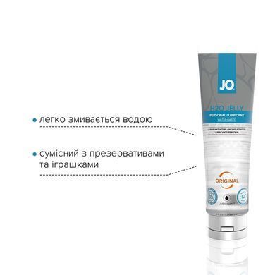 Густой лубрикант на водной основе JO H2O JELLY &mdash; ORIGINAL (120 мл), без парабенов и гликоля SO1453 фото Купить   JO (США) 1 089 грн