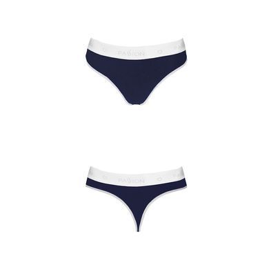 Спортивні трусики-стрінги Passion PS007 PANTIES L, navy blue SO4251 фото Купити Спортивні трусики-стрінги Passion PS007 PANTIES dark grey, L  Passion (Польща) 646 грн