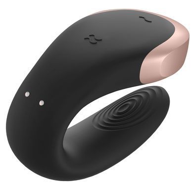 Смарт-вібратор для пар Satisfyer Double Love (Black) (м'яте паковання!!!) Satisfyer  &mdash; фото