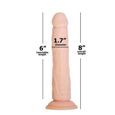Фалоімітатор з ротацією та пульсацією Naked ADDICTION 8&Prime; Rotating & Thrusting Dong - Vanilla SX3928 фото Купити Фалоімітатор з ротацією та пульсацією Naked ADDICTION 8&Prime; Rotating & Thrusting Dong - Vanilla Фалоімітатор Naked ADDICTION 8&Prime; Rotating & Thrusting Dong - Vanilla &mdash; преміальна автоматична секс-іграшка з функціями ротації та thrusting-рухів для максимально реалістичної стимуляції. Модель оснащена дистанційним пультом, потужною присоскою та декількома режимами руху, що дозволяє адаптувати відчуття під будь-який настрій. Завдяки м&rsquo;якому platinum silicone та сумісності зі strap-on harness фалоімітатор чудово підходить як для соло використання, так і для парних ігор 😈 ADDICTION  4 349 грн