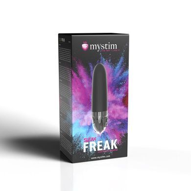 Вибратор с электростимуляцией Mystim Sleak Freak Black Edition SO8145 фото Купить   Mystim (Німеччина) 4 989 грн