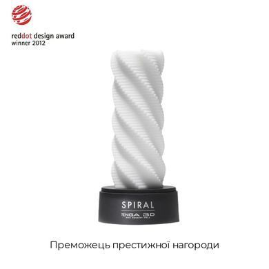 Мастурбатор Tenga 3D Spiral, очень нежный, из антибактериального эластомера с серебром SO2194 фото Купить   Tenga (Японія) 1 893 грн
