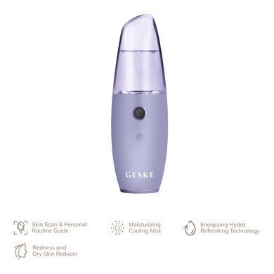 Зволожувач для шкіри обличчя GESKE Facial Hydration Refresher 4 in 1 purple HB0156 фото Купити Зволожувач для шкіри обличчя GESKE Facial Hydration Refresher 4 in 1 purple  GESKE 1 279 грн
