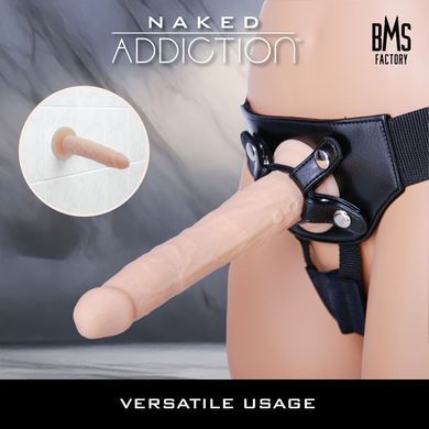 Фалоімітатор з ротацією та пульсацією Naked ADDICTION 8&Prime; Rotating & Thrusting Dong - Vanilla SX3928 фото Купити Фалоімітатор з ротацією та пульсацією Naked ADDICTION 8&Prime; Rotating & Thrusting Dong - Vanilla Фалоімітатор Naked ADDICTION 8&Prime; Rotating & Thrusting Dong - Vanilla &mdash; преміальна автоматична секс-іграшка з функціями ротації та thrusting-рухів для максимально реалістичної стимуляції. Модель оснащена дистанційним пультом, потужною присоскою та декількома режимами руху, що дозволяє адаптувати відчуття під будь-який настрій. Завдяки м&rsquo;якому platinum silicone та сумісності зі strap-on harness фалоімітатор чудово підходить як для соло використання, так і для парних ігор 😈 ADDICTION  4 349 грн