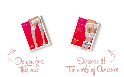 Панчохи під пояс із широким мереживом Obsessive 810-STO-2 stockings L/XL, білі SO7168 фото Купити Панчохи під пояс із широким мереживом Obsessive 810-STO-2 stockings S/M, білі  Obsessive (Польща) 572 грн