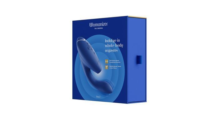 Подвійний вакуумний кліторальний стимулятор Womanizer Duo 2 - Blueberry, незалежні мотори SO8756 фото Купити Подвійний вакуумний кліторальний стимулятор Womanizer Duo 2 - Blueberry, незалежні мотори  Womanizer (Німеччина) 7 021 грн
