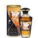 Розігрівальна олія Shunga Aphrodisiac Warming Oil &ndash; Caramel Kisses (100 мл) без цукру, смачна