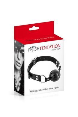 Воздухопроницаемый кляп Fetish Tentation Rigid Gag Ball SO3732 фото Купить   Fetish Tentation (Франція) 406 грн
