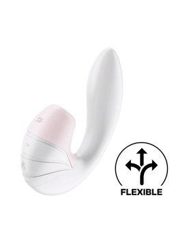 Вакуумний вібратор Satisfyer Supernova White, 2 положення ствола SO6109 фото Купити Вакуумний вібратор Satisfyer Supernova Old Rose, 2 положення стовбура  Satisfyer (Німеччина) 2 217 грн
