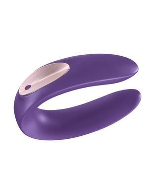 Вібратор для пар Satisfyer Double Plus Remote з пультом ДК та двома моторчиками SO2021 фото Купити Вібратор для пар Satisfyer Double Plus Remote з пультом ДК та двома моторчиками  Satisfyer (Німеччина) 1 903 грн