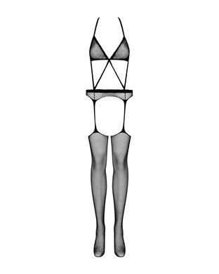 Сітчастий бодістокінг з імітацією топа, пояса та панчохи Obsessive Bodystocking N108 S/M/L, чорний SO7252 фото Купити Сітчастий бодістокінг з імітацією топа, пояса та панчохи Obsessive Bodystocking N108 S/M/L, чорний  Obsessive  1 402 грн