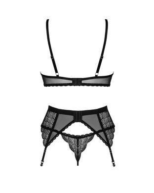 Комплект Obsessive Chemeris 3-pcs set XS/S, стрінги, пояс для панчіх, бюстгальтер SO9767 фото Купити Комплект Obsessive Chemeris 3-pcs set XS/S, стрінги, пояс для панчіх, бюстгальтер  Obsessive (Польща) 1 847 грн