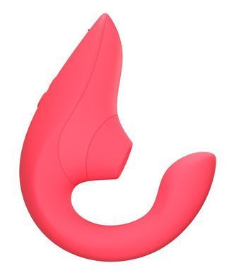 Вагинально-клиторальный стимулятор Womanizer Blend Vibrant Rose, вибрация + вакуум, 2 мотора SX2141 фото Купить   Womanizer (Німеччина) 4 619 грн