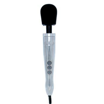 Вибромассажер DOXY Die Cast Polished (Silver), очень мощный, питание 220В, металлический корпус SO1423 фото Купить   Doxy (Великобританія) 7 668 грн