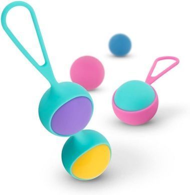 Набір вагінальних кульок PMV20: Vita &ndash; Kegel Ball Set, маса 40, 50, 60 г, два тримачі SO8896 фото Купити Набір вагінальних кульок PMV20: Vita &ndash; Kegel Ball Set, маса 40, 50, 60 г, два тримачі  PMV20 (Нідерланди) 1 376 грн