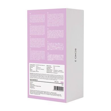 Смарт-вібратор для клітора Svakom Echo 2 Pink Lilac, підігрів до 38 &deg;C, знімна насадка на палець SX2449 фото Купити Смарт-вібратор для клітора Svakom Echo 2 Sky Blue, підігрів до 38 &deg;C, знімна насадка на палець  Svakom  2 849 грн