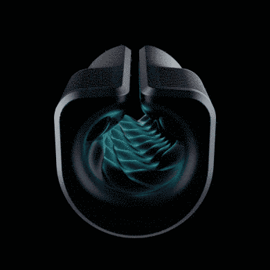 Вібруючий мастурбатор, відкритий, чорний Arcwave Zing Black Arcwave  &mdash; фото