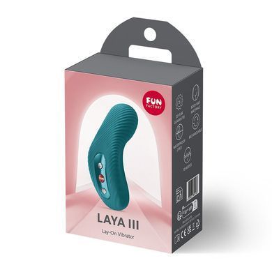 Накладний вібратор Fun Factory LAYA III Bottle Green, ефект постукування пальцем SX3698 фото Купити Накладний вібратор Fun Factory LAYA III Bottle Green, ефект постукування пальцем  Fun Factory (Німеччина) 1 029 грн