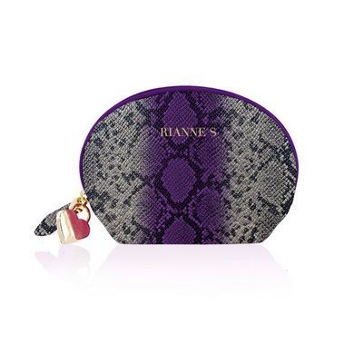 Вібратор для точки G Rianne S: Boa Mini Purple, 10 режимів роботи, медичний силікон, косметичка-чохо SO3884 фото Купити Вібратор для точки G Rianne S: Boa Mini Purple, 10 режимів роботи, медичний силікон, косметичка-чохо  RIANNE S (Нідерланди) 2 207 грн