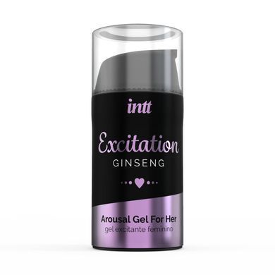 Збуджувальний гель Intt Excitation (15 мл) з екстрактом женьшеню, з ефектом вібрації SO2937 фото Купити Збуджувальний гель Intt Excitation (15 мл) з екстрактом женьшеню, з ефектом вібрації  Intt (Бразилія-Португалія) 849 грн