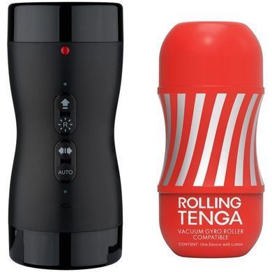 Автоматичний мастурбатор Tenga VACUUM GYRO ROLLER SET, ротація та вакуум, сумісний з Tenga Cup SO7041 фото Купити Автоматичний мастурбатор Tenga VACUUM GYRO ROLLER SET, ротація та вакуум, сумісний з Tenga Cup  Tenga (Японія) 18 479 грн