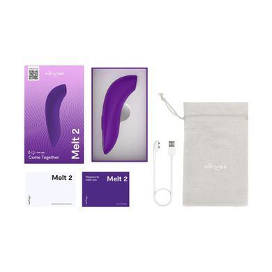 Вакуумний смарт-стимулятор для пар We-Vibe Melt 2 Sage SX3855 фото Купити Вакуумний смарт-стимулятор для пар We-Vibe Melt 2 Sage  We-Vibe (Канада) 5 789 грн