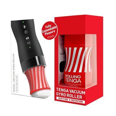Автоматичний мастурбатор Tenga VACUUM GYRO ROLLER SET, ротація та вакуум, сумісний з Tenga Cup SO7041 фото Купити Автоматичний мастурбатор Tenga VACUUM GYRO ROLLER SET, ротація та вакуум, сумісний з Tenga Cup  Tenga (Японія) 18 479 грн