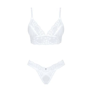 Эротический комплект Obsessive Heavenlly 2-pcs set XS/S, бюстгальтер и танга SO8172 фото Купить   Obsessive (Польща) 1 533 грн