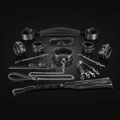 Набір Liebe Seele Temptation Bondage 8pcs Kit, фіксатори, нашийник з повідцем, кляп, флогер, маска SO9510 фото Купити Набір Liebe Seele Temptation Bondage 8pcs Kit, фіксатори, нашийник з повідцем, кляп, флогер, маска  Liebe Seele (Японія) 4 157 грн
