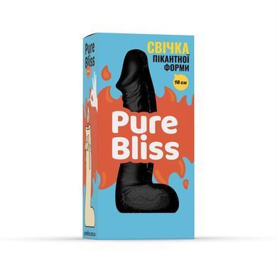 Свеча в виде члена Pure Bliss BIG Black 18 см SX1650 фото Купить   Pure Bliss (Україна) 415 грн