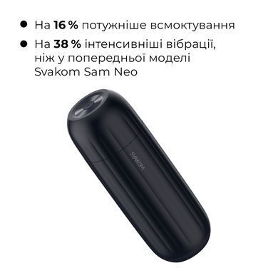 Інтерактивний смарт-мастурбатор з вібрацією та посмоктуванням Svakom Sam Neo 2 Pro, підігрів до 38 &deg;C SX1111 фото Купити Інтерактивний смарт-мастурбатор з вібрацією та посмоктуванням Svakom Sam Neo 2 Pro, підігрів до 38 &deg;C  Svakom (США) 5 173 грн