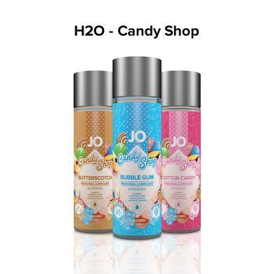 Лубрикант на водной основе JO H2O &mdash; Candy Shop &mdash; Cotton Candy (60 мл) без сахара и парабенов SO2618 фото Купить   JO (США) 535 грн