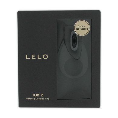 Эрекционное кольцо с вибрацией LELO Tor 2 Black SO8119 фото Купить   Lelo (Швеція) 6 698 грн