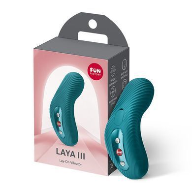 Накладний вібратор Fun Factory LAYA III Bottle Green, ефект постукування пальцем SX3698 фото Купити Накладний вібратор Fun Factory LAYA III Bottle Green, ефект постукування пальцем  Fun Factory (Німеччина) 1 029 грн