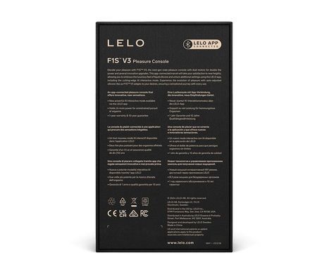 Смарт-мастурбатор LELO F1S V3 Red, 2 мотора, 8 режимов, стимуляция звуковыми волнами SX0703 фото Купить   Lelo (Швеція) 12 935 грн