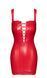 Сукня Noir Handmade F364 Bombshell Lace-Up Mini Dress Red M SX4075 фото 6