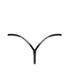 Трусики Noir Handmade P014 Dominae PVC panty with silver clasp L SX4225 фото 5