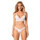 Эротический комплект Obsessive Heavenlly 2-pcs set XS/S, бюстгальтер и танга SO8172 фото 1