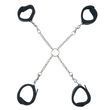 Крестовина Punishment - Hog-Tie &ndash; Black SX2226 фото Купить   Punishment (Канада) 1 736 грн