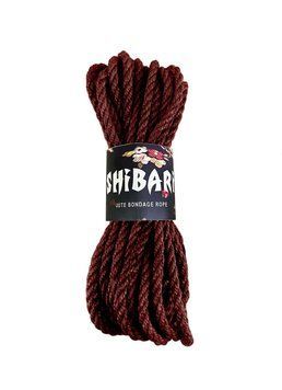 Джутовая веревка для Шибари Feral Feelings Shibari Rope, 8 м коричневая SX2516 фото Купить   Feral Feelings (Україна) 322 грн