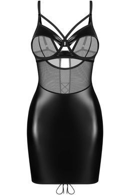 Сорочка Obsessive Dominna chemise & thong S/M SX3569 фото Купити Сорочка Obsessive Dominna chemise & thong S/M  Obsessive (Польща) 2 399 грн