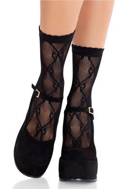 Носочки Leg Avenue Bow Net Anklets SX2749 фото Купить   Leg Avenue (США) 258 грн