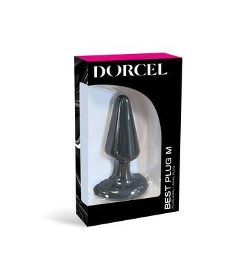 Анальна пробка Dorcel Best Plug M м'який soft-touch силікон, макс. діаметр 4,1см SO2048 фото Купити Анальна пробка Dorcel Best Plug M м'який soft-touch силікон, макс. діаметр 4,1см  Dorcel (Франція) 1 136 грн