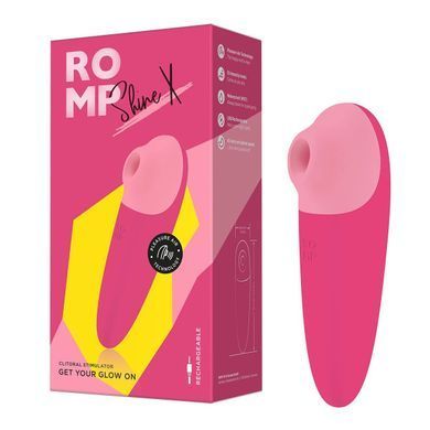 Вакуумный клиторальный стимулятор Romp Shine X, 10 уровней интенсивности SX0535 фото Купить   Romp (Німеччина) 1 662 грн