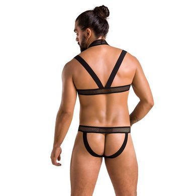 Комплект чоловічої білизни з кріпленнями Passion 043 JACOB L/XL Black, труси, шлейки SO7600 фото Купити Комплект чоловічої білизни з кріпленнями Passion 043 JACOB L/XL Black, труси, шлейки  Passion (Польща) 1 755 грн