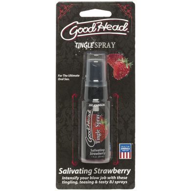 Спрей для минета Doc Johnson GoodHead Tingle Spray &ndash; Strawberry (29 мл) со стимулирующим эффектом SO3492 фото Купить   Doc Johnson (США) 609 грн