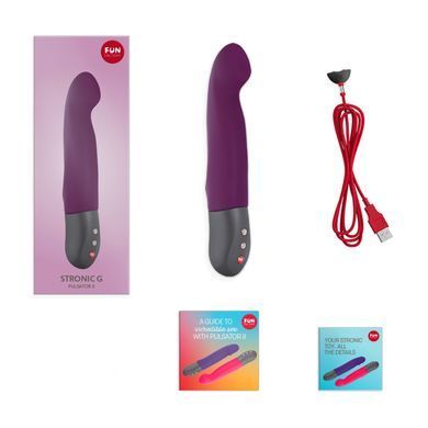 Пульсатор для точки G Fun Factory STRONIC G FORTE sage green, 8 режимів, суперпотужний SX0921 фото Купити Пульсатор для точки G Fun Factory STRONIC G FORTE sage green, 8 режимів, суперпотужний  Fun Factory (Німеччина) 5 331 грн